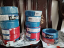 正泰（CHNT）電線電纜家裝照明用銅芯家用電線國標(biāo)單芯銅線BV1.5平方紅色100米 曬單實拍圖