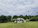 POLARIS韓國(guó)進(jìn)口帳篷天龍座6-10人客廳帳暖灰色帳篷戶(hù)外露營(yíng) 白色 曬單實(shí)拍圖