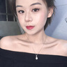 LAST KISSS925銀水滴鋯石項(xiàng)鏈女2025新款輕奢小眾高級(jí)感鎖骨鏈送情人節(jié)禮物 高品質(zhì)電鍍真白金 水滴吊墜項(xiàng)鏈 曬單實(shí)拍圖