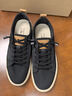 七匹狼男鞋秋季布鞋男透氣一腳蹬男士鞋子輕便休閑鞋男板鞋薄款帆布鞋 黑色 39 皮鞋碼 曬單實(shí)拍圖