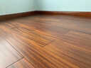 FANCYCHIC圓盤(pán)豆純實(shí)木地板家用A級原木18mm地暖鎖扣番龍眼木地板廠(chǎng)家直銷(xiāo) 1801(送實(shí)木腳線(xiàn)) 曬單實(shí)拍圖