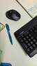 羅技（Logitech）MK345無(wú)線辦公鍵鼠套裝 寬大掌托 舒適鍵入體驗(yàn) 全尺寸 帶無(wú)線2.4G接收器 黑色 曬單實(shí)拍圖