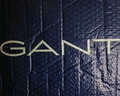GANT/甘特夏男士休閑時尚撞色領(lǐng)口休閑棉質(zhì)舒適翻領(lǐng)純色短袖POLO衫 94灰色 M 曬單實拍圖