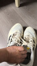 adidas「千層鞋」MAXXWAVY HALO厚底休閑老爹鞋阿迪達(dá)斯輕運(yùn)動 乳白色/碳黑/漢玉白 42 曬單實拍圖