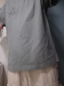杰克·瓊斯（JACK&JONES）男裝25年棉質(zhì)涼感短袖T恤男士夏季潮流寬松卡通熊貓印花半袖t恤 E05灰綠色 寬松版，卡碼拍小 XL 185 曬單實拍圖