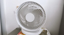 無印良品（MUJI）空氣循環(huán)風(fēng)扇 電風(fēng)扇家用 桌面 臺(tái)式 LAJ0CA4S 白色 220*196*277mm 曬單實(shí)拍圖