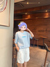 浪莎運(yùn)動(dòng)短褲夏季女2025新款休閑外穿速干褲高腰寬松五分闊腿打底褲 白色 L 【推薦115-130斤】 曬單實(shí)拍圖