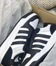 adidas ENTRAP休閑舒適運動板鞋少年感復(fù)古籃球鞋男女阿迪達(dá)斯   白色/黑色   37 曬單實拍圖