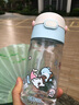 膳魔師（THERMOS）兒童吸管杯12M+便攜吸管杯Tritan學(xué)生水杯粉色420ml BBSD 曬單實(shí)拍圖