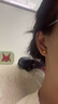 周六福足金999愛心黃金耳釘女耳飾生日禮物計價AA096006 約0.88g 一對 曬單實拍圖