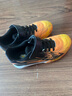 安踏兒童運動(dòng)鞋男大童鞋2025秋季新品魔術(shù)貼碎釘防滑足球鞋綜訓鞋 黑/純黃色/曦霞橙-4 34 鞋內長(cháng)21.5cm 曬單實(shí)拍圖