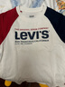 LEVI'S李維斯童裝兒童純棉短袖t恤25夏季新款男童透氣兒童上衣 明亮白 曬單實(shí)拍圖