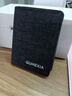 察今帆布超薄短款迷你簡(jiǎn)約小錢(qián)包女男駕駛證卡包一體學(xué)生男士薄款錢(qián)夾 黑色 曬單實(shí)拍圖