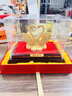 聚善緣絨沙金天鵝結(jié)婚禮物送新人新娘閨蜜新婚高級創(chuàng)意實(shí)用的高檔擺件 RSJ小號百年好合25*17*19.5cm 曬單實(shí)拍圖