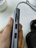 綠聯(lián)Type-C擴(kuò)展塢USB-C雷電4拓展塢HDMI轉(zhuǎn)換器網(wǎng)口hub分線器讀卡器適用蘋果15/16Mac華為筆記本電腦 曬單實(shí)拍圖