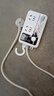 【京東物流】電動(dòng)車插座電瓶車充電保護(hù)器 自動(dòng)斷電防過(guò)充定時(shí)器智能延長(zhǎng)線排插 102保護(hù)器【2插位】0.8米 曬單實(shí)拍圖