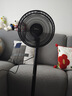 美的（Midea）【超級(jí)單品】七葉輕音立式電風(fēng)扇家用柔風(fēng)落地扇臺(tái)式桌面小型風(fēng)扇大風(fēng)量節(jié)能搖頭宿舍電扇 SAF30AB 曬單實(shí)拍圖