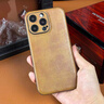 四兄數碼 牛皮適用蘋(píng)果14promax手機殼新款iphone13高檔15奢華真皮軟殼12高級感防摔11個(gè)性全包16保護套XS 棕色 iPhone 14 ProMax 曬單實(shí)拍圖