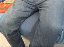 羅蒙【天絲萊賽爾】牛仔褲男夏涼感透氣寬松百搭直筒褲子復古藍32 曬單實拍圖