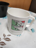 YAMADA日本進(jìn)口咖啡杯塑料水杯喝茶直飲杯奶茶馬克杯可微波爐加熱牛奶杯 白色360ml 一個(gè) 圖案隨機發(fā) 曬單實(shí)拍圖