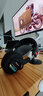 承策 適用索尼SONY MDR-7506 7510耳罩MDR-M1 MDR-V6 CD900ST頭戴式耳機套MSR7耳機罩舒適海綿墊配件 黑色網(wǎng)布拼接耳套一對【透氣不掉皮】 曬單實(shí)拍圖