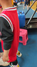 圣希奴（SAINTSYNO）兒童籃球服秋冬男童運動(dòng)套裝小學(xué)生比賽訓練服打底衣球星24號球衣 中國CNO3紅色套裝+緊身衣套裝 120碼（身高110-120CM） 曬單實(shí)拍圖