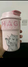霸王茶姬（CHAGEE）保溫杯咖啡杯水杯子茶杯便攜伴手禮316不銹鋼萌寵泡泡杯布偶貓 曬單實拍圖