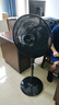 美的（Midea）電風扇家用輕音搖頭立式20吋大頭扇交流定頻落地扇辦公室循環(huán)扇工業(yè)12米距遙控定時電扇FS45-23DR 曬單實拍圖