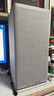 分形工藝（Fractal Design）Mood迷你ITX FD機(jī)箱小巧黑布料外殼垂直風(fēng)道自帶18風(fēng)扇白色顯卡325支持280水冷PCIE4.0延長線主機(jī) Mood Light Gray 曬單實(shí)拍圖