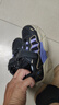 雙星童鞋男童運動(dòng)鞋春秋網(wǎng)面透氣兒童鞋子6歲-12歲潮款魔術(shù)貼男孩跑鞋 絢紫黑 【雙網(wǎng)】 34 碼內長(cháng)21.8腳長(cháng)20.8 曬單實(shí)拍圖