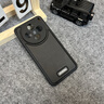 夢想可嘉適用vivo x200s手機殼 x200s保護套奢華高端皮質商務全包防摔超薄簡約男女款 曜石黑 曬單實拍圖