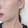APM Monaco六芒星銀耳釘女耳環(huán)銀耳飾時(shí)尚飾品七夕情人節(jié)禮物送女友 曬單實(shí)拍圖