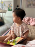 柯斯德尼（kidsneed）嬰兒睡袋春秋恒溫竹棉寶寶睡袋前4后2兒童分腿睡袋防踢被L碼 曬單實(shí)拍圖