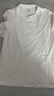 霞湖世家【超高支長(cháng)絨棉】80支t恤液氨7A抗菌防蚊圓領(lǐng)短袖167A 白色 常規  A版 M (116-130斤) 曬單實(shí)拍圖