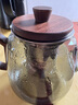 憶壺茶（YIHUTEA）玻璃茶壺泡茶家用耐高溫帶過濾煮茶壺可電陶爐茶水分離茶壺泡茶器 【304不銹鋼內(nèi)膽】煙灰茶壺 900ml 曬單實拍圖