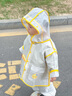 麥?zhǔn)嫣厝毡緝和暌聦W(xué)生上學(xué)專用2025新款寶寶雨披幼兒園防雨服女孩男孩 小萌龍【加厚16絲+按扣+高清雙帽檐】 S 1件 曬單實拍圖