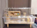 君冉微瑕疵亞克力大空間倉鼠籠家用飼養箱60大號雞籠金絲熊用品 60cm-微瑕疵裸籠子 曬單實(shí)拍圖