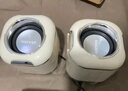 聯(lián)想異能者2.0有線(xiàn)電腦音箱迷你小音響小喇叭筆記本電腦桌面家用臺式機USB高音質(zhì)有源低音炮收款米色 曬單實(shí)拍圖
