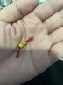 潮宏基盤(pán)纏金足金黃金轉運珠飾品DIY硬金經(jīng)典隔珠南瓜珠生日禮物 南瓜珠 曬單實(shí)拍圖