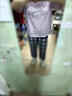 芭菲悅女童polo衫短袖T恤可鹽可甜領(lǐng)少女學(xué)院風(fēng)學(xué)生翻領(lǐng)寬松百搭獨特上 紫色 170 M 曬單實(shí)拍圖