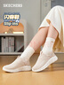 斯凱奇（Skechers）閃穿鞋女鞋夏季舒適透氣一腳蹬健步鞋外穿戶外休閑運(yùn)動(dòng)鞋117634 曬單實(shí)拍圖
