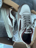 鴻星爾克男板鞋秋季新款玩酷2.0空軍一號鞋子撞色百搭休閑鞋透氣運(yùn)動鞋 蛋奶灰/灰褐色 42 曬單實(shí)拍圖