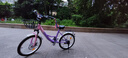 永久兒童自行車6-10歲自行車學(xué)生女童公主車男孩女孩變速減震腳踏單車 輻條-粉紫 減震/碟剎/鋁合金輪轂 20寸-單速【適合135-155cm】 曬單實(shí)拍圖