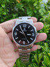 瑞士品質(zhì)名表數字真機械手表男士全自動(dòng)大表盤(pán)夜光雙日歷精鋼男表 真機械無(wú)電池+黑銀50精鋼/全自動(dòng)表 43mm 曬單實(shí)拍圖