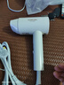 康夫（CONFU）2億負離子電吹風(fēng)機宿舍家用大風(fēng)力護發(fā)小型折疊大功率國家補貼吹風(fēng)筒1600W KF-3153白 曬單實(shí)拍圖