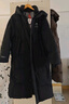 鴨鴨（YAYA）王一博同款冰殼戶外極寒反季羽絨服男士新款長(zhǎng)款情侶東北加厚外套 青光黑色【現(xiàn)貨速發(fā)】 L /175 曬單實(shí)拍圖