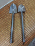 京一全不銹鋼鏟子鐵鍬園藝挖土鏟子種花種菜工具車載戶外鏟雪趕海神器 【小號(hào)】全不銹鋼尖鏟 曬單實(shí)拍圖