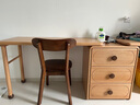 源氏木語(yǔ)實(shí)木兒童學(xué)習桌家用小學(xué)生寫(xiě)字桌伸縮課桌簡(jiǎn)約雙人書(shū)桌 2.4米雙人桌+斗柜(不含椅) 曬單實(shí)拍圖