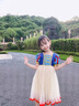 G.DUCKKIDS童裝白雪公主裙女童連衣裙夏季新款蓬蓬裙兒童裙子夏天生日禮服 圖片色+發(fā)飾 110 尺碼4~5歲【100-110cm】 曬單實(shí)拍圖