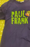 大嘴猴（paul frank）短袖t恤男士透氣純棉短袖男夏季休閑運(yùn)動(dòng)上衣外套男裝 杏色 2XL 曬單實(shí)拍圖